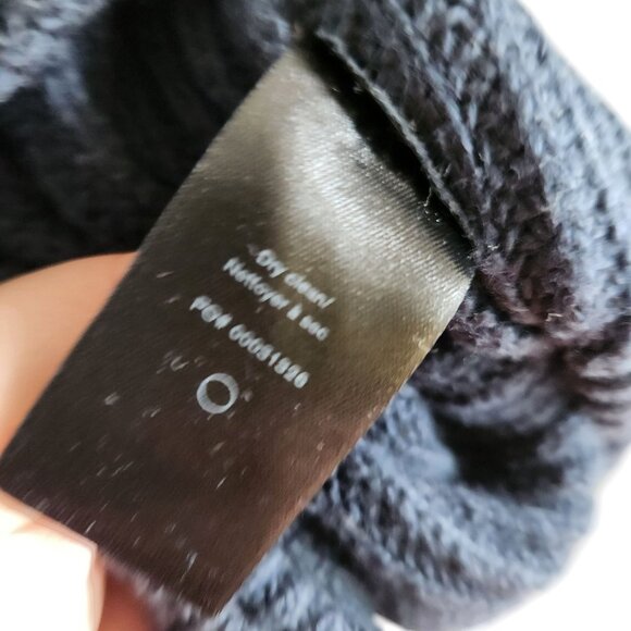 Rag & Bone Sweater Men's Large Blue Emory Cotton Crew Neck Colorblock Cotton - Picture 7 of 10